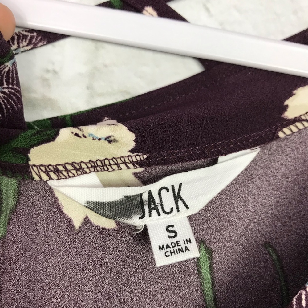 JACK by BB Dakota Floral Strappy 3/4 Sleeve Dress - Picture 5 of 6